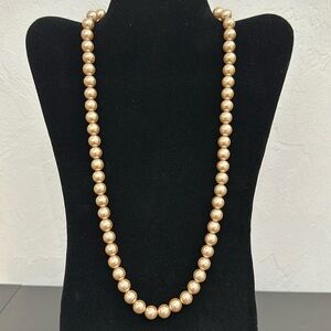 RICHELIEU Simulated Pearl Vintage Necklace